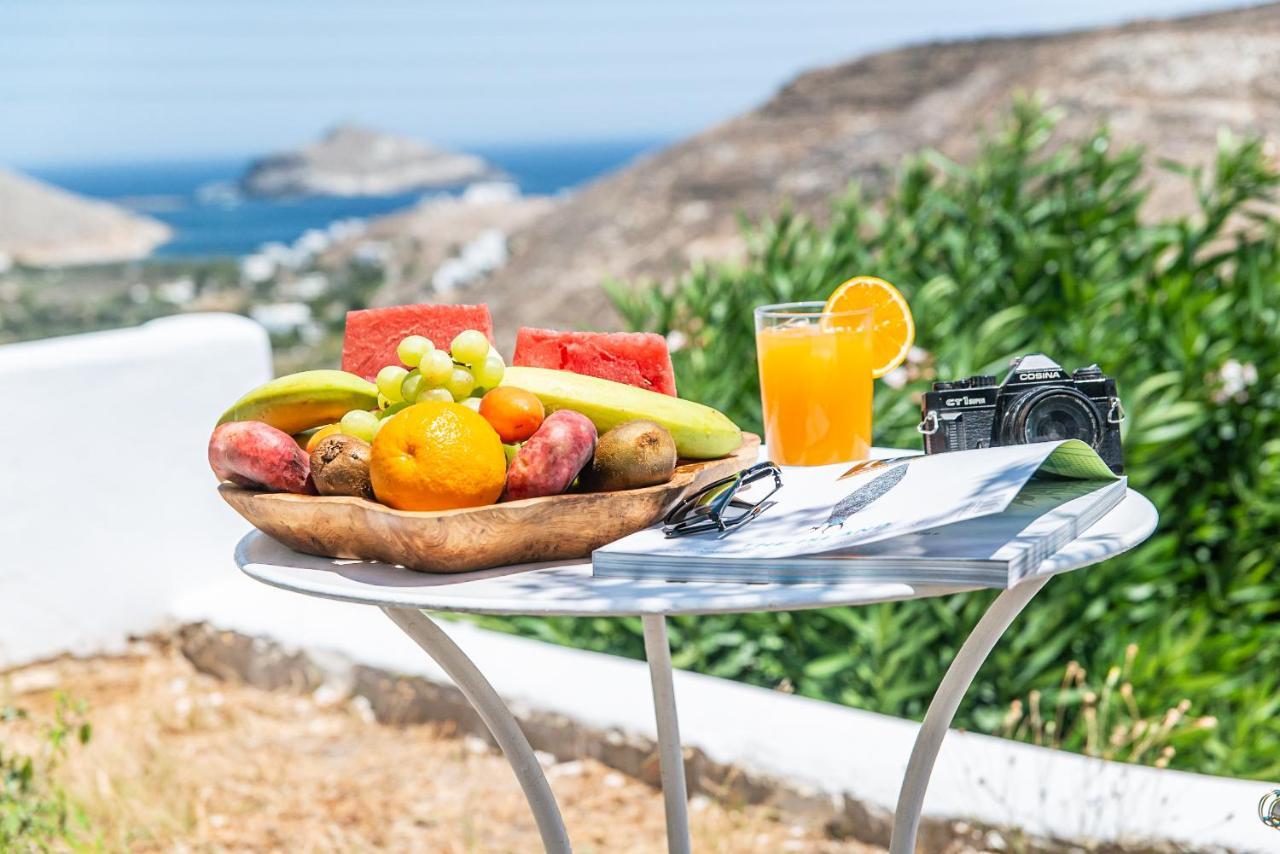 Glafki Hotel Tinos Pánormos Exterior foto