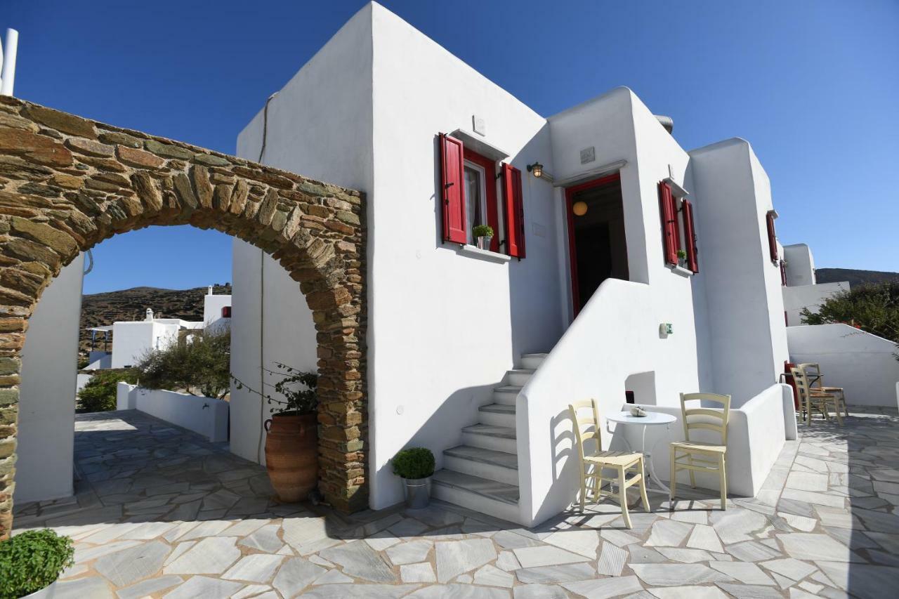 Glafki Hotel Tinos Pánormos Exterior foto